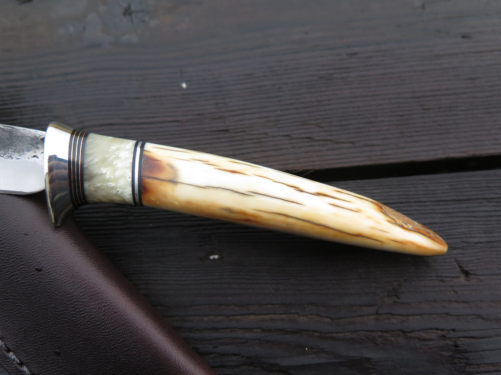 Behring Made Premium Fossil Walrus Ivory And Ox Boss Pintail